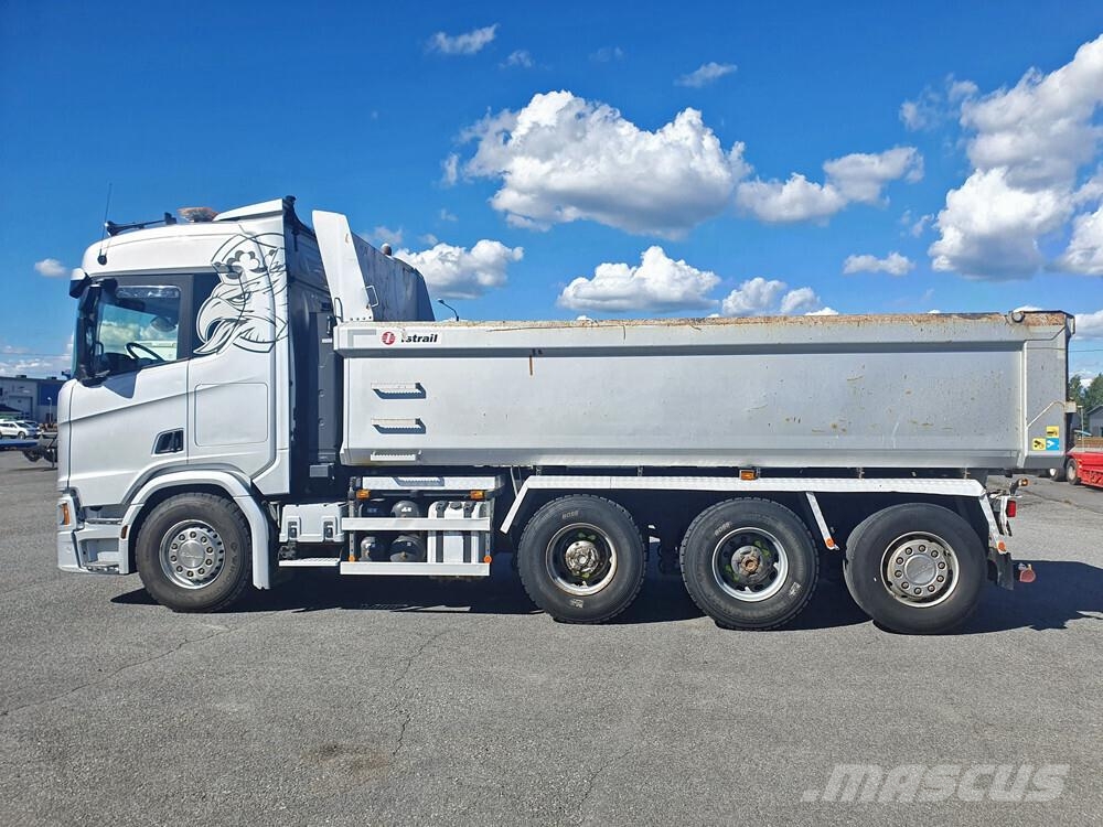 Scania R500 8x4 -19 شاحنات قلابة