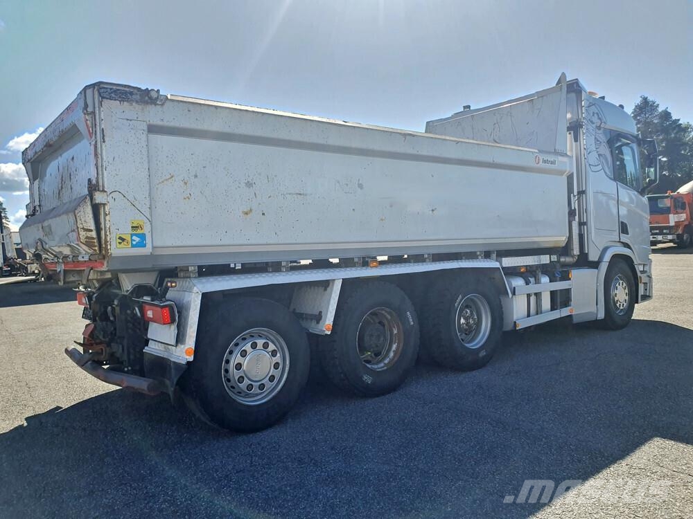 Scania R500 8x4 -19 شاحنات قلابة