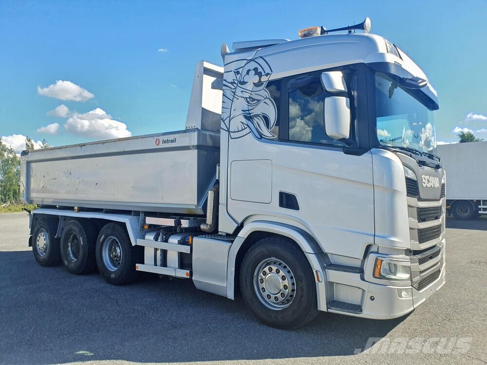 Scania R500 8x4 -19 شاحنات قلابة