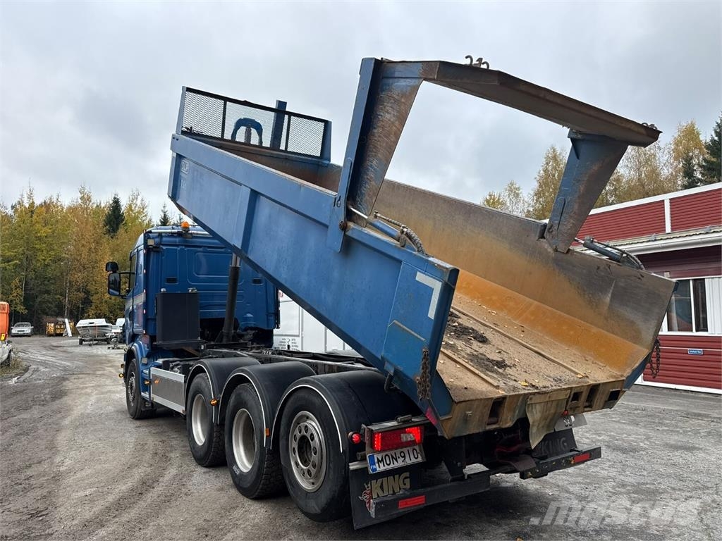 Scania R500 + SLP 3aks VARATTU !!! Billenő teherautók