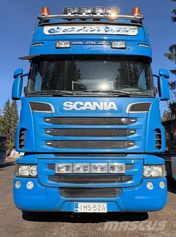 Scania R500 V8 6x2 Koukkulaitteella Hákový nosič kontejnerů