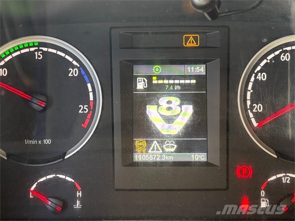 Scania R500 V8 6x2 Koukkulaitteella Hákový nosič kontejnerů