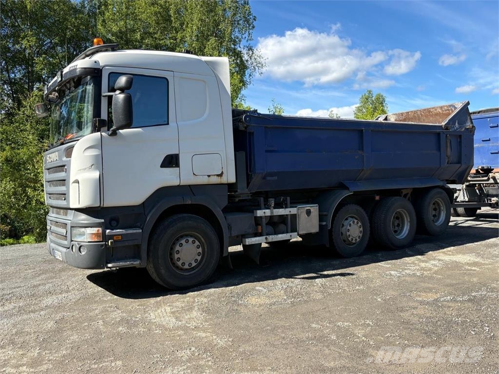 Scania R500 V8 8X2 Savivarčių priekabų vilkikai