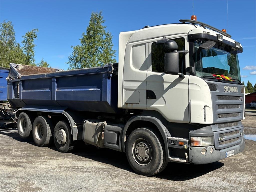 Scania R500 V8 8X2 Savivarčių priekabų vilkikai