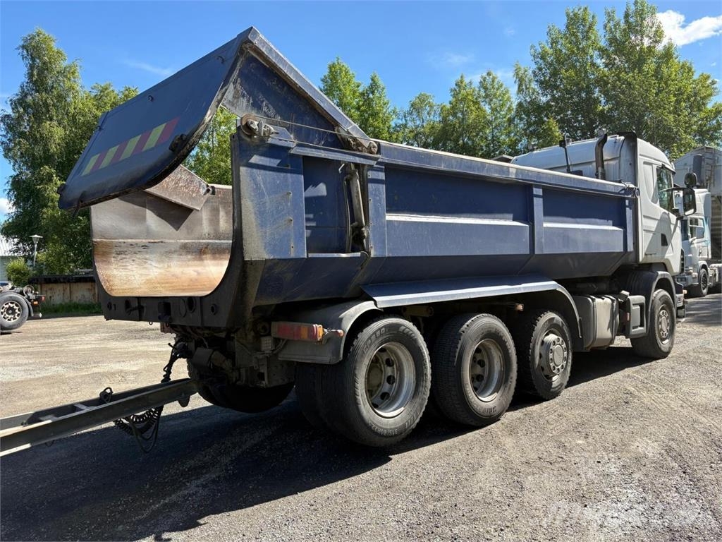 Scania R500 V8 8X2 Savivarčių priekabų vilkikai