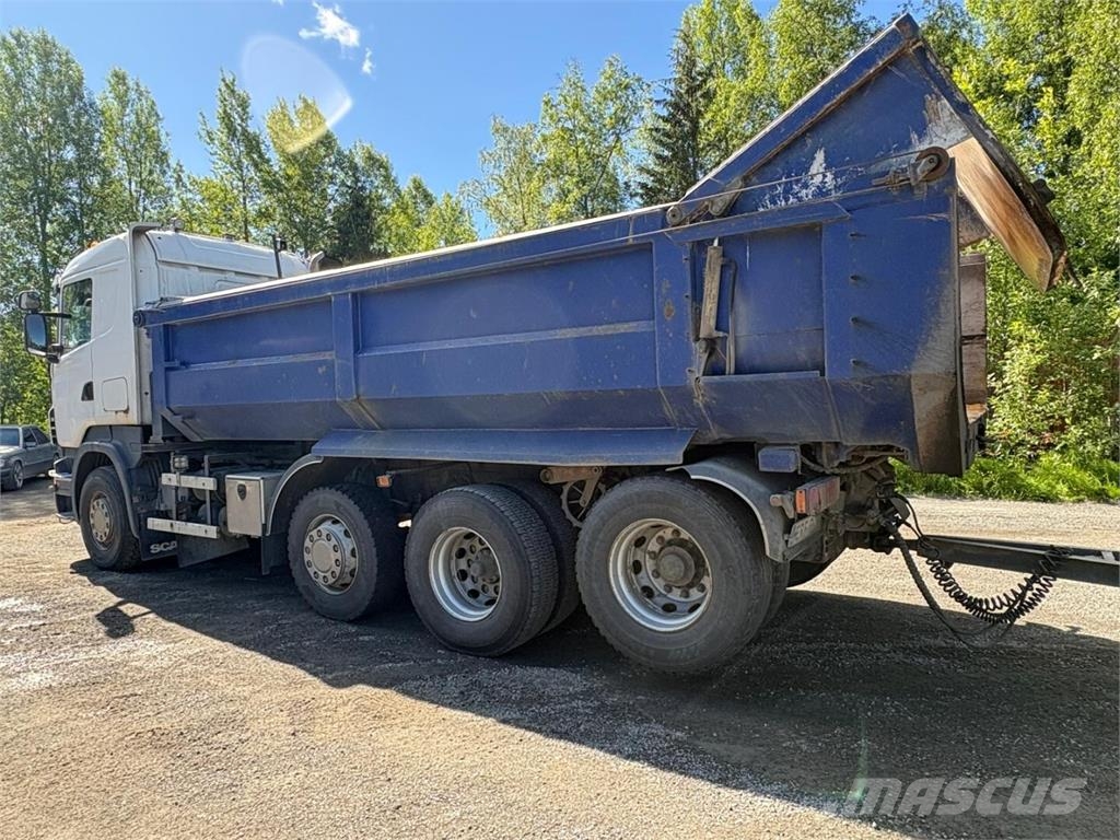 Scania R500 V8 8X2 Savivarčių priekabų vilkikai
