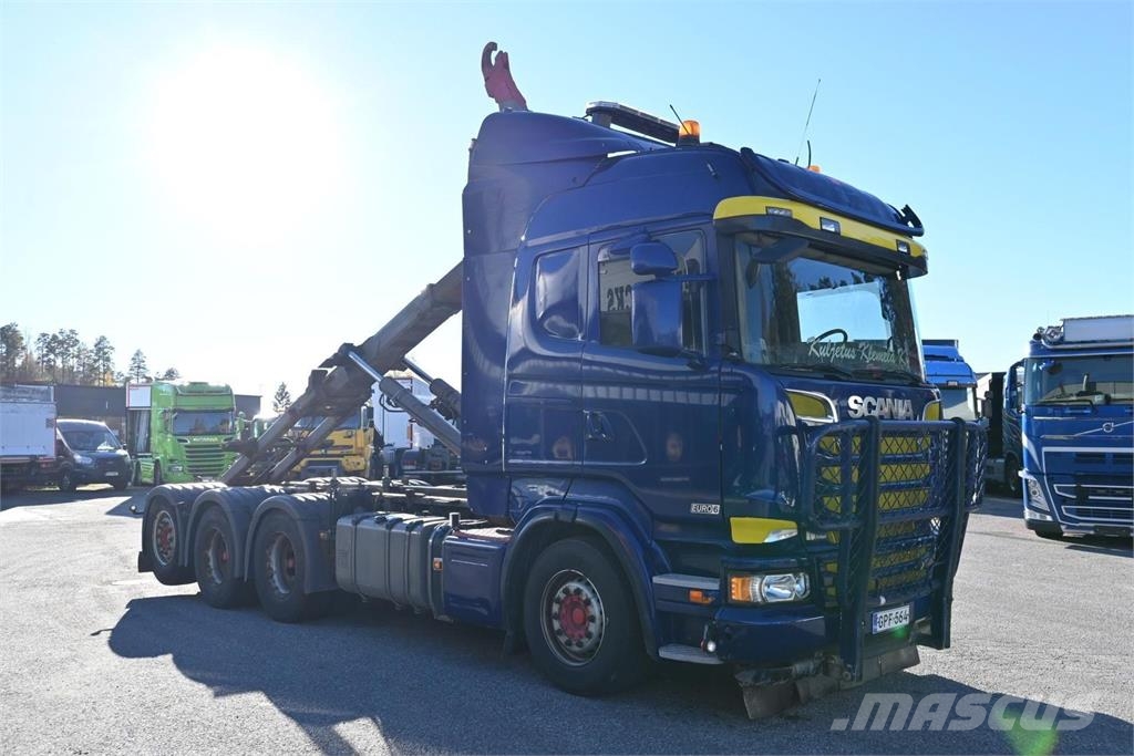 Scania R560 8x4*4 Tridem Koukkulava kuorma-autot