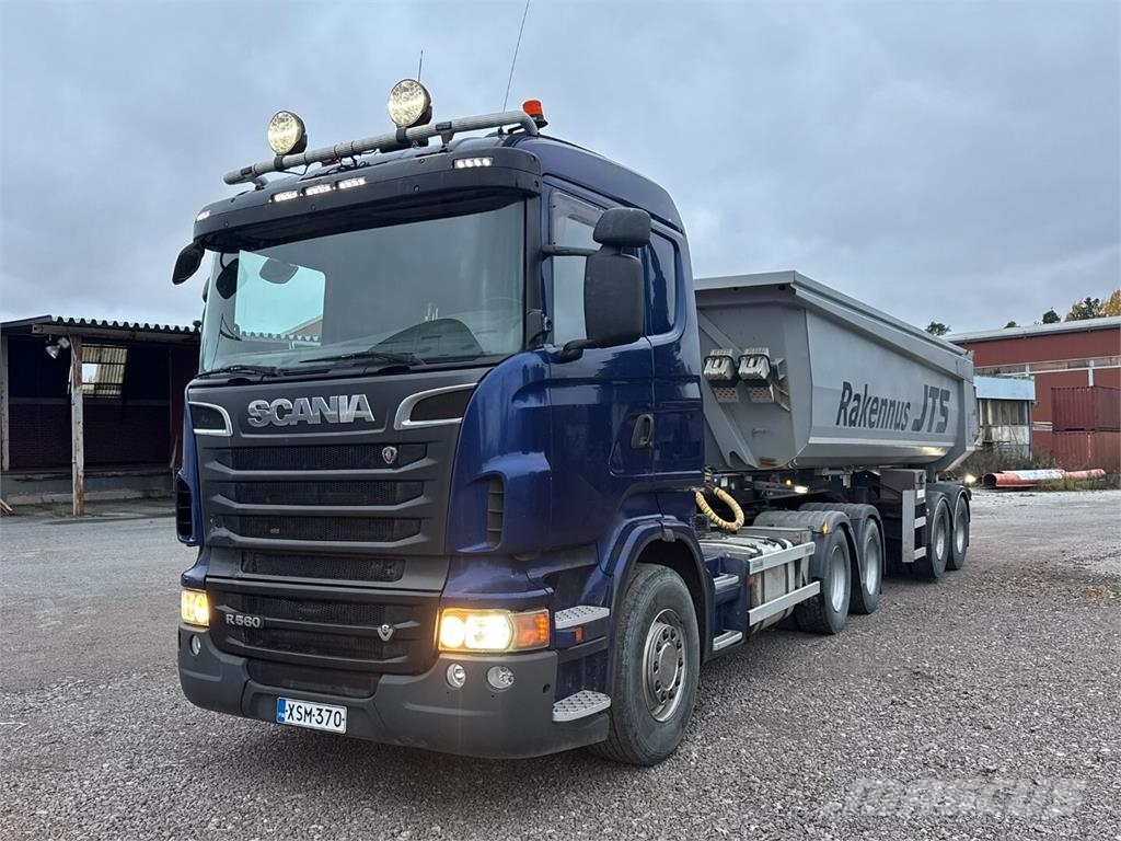 Scania R560 + Tecnokar Trailers Kipper