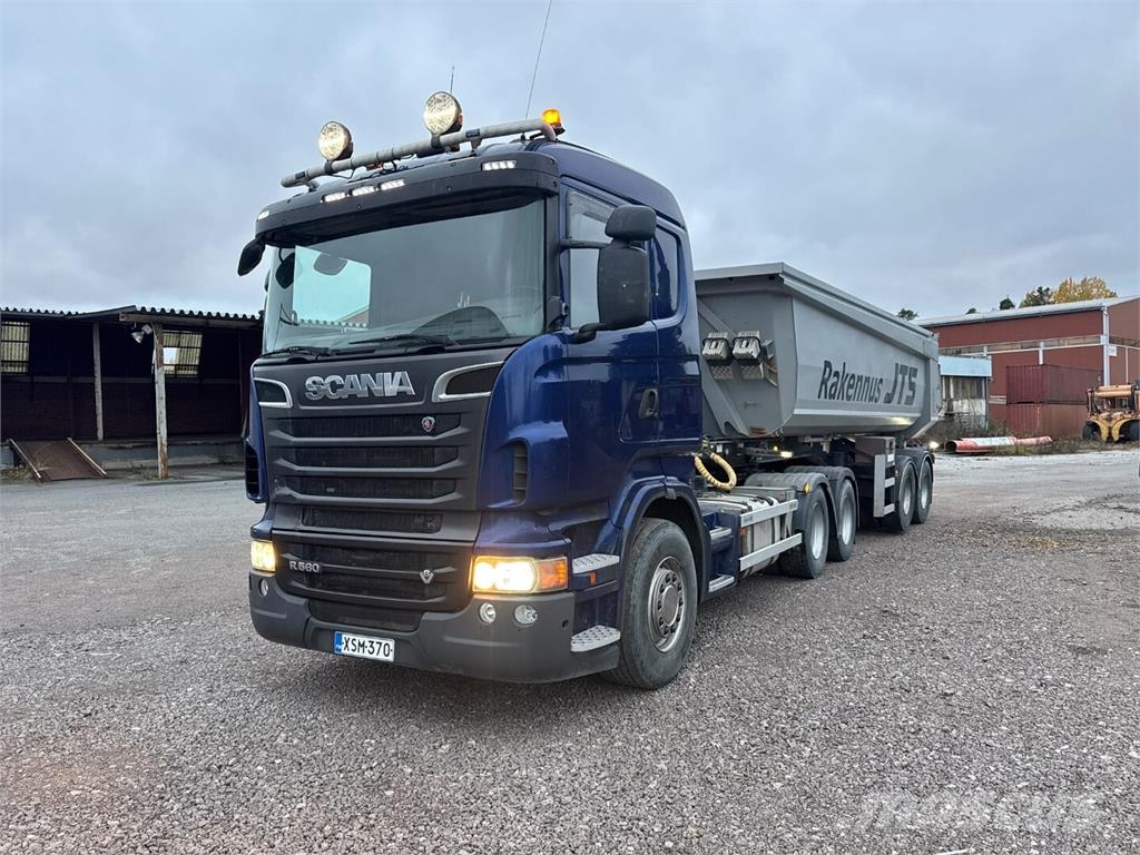 Scania R560 + Tecnokar Trailers Kipper