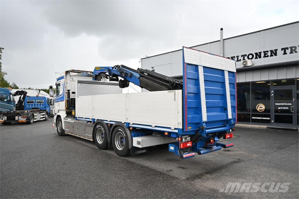 Scania R580 6x2 Palfinger Nosturiautot