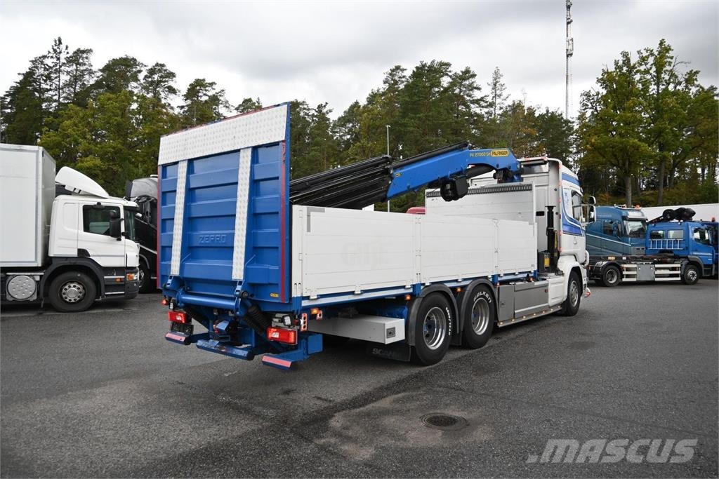 Scania R580 6x2 Palfinger Nosturiautot