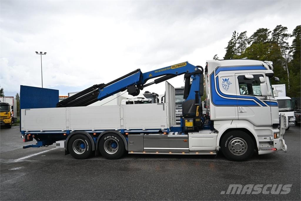 Scania R580 6x2 Palfinger Nosturiautot