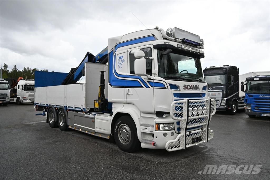 Scania R580 6x2 Palfinger Nosturiautot