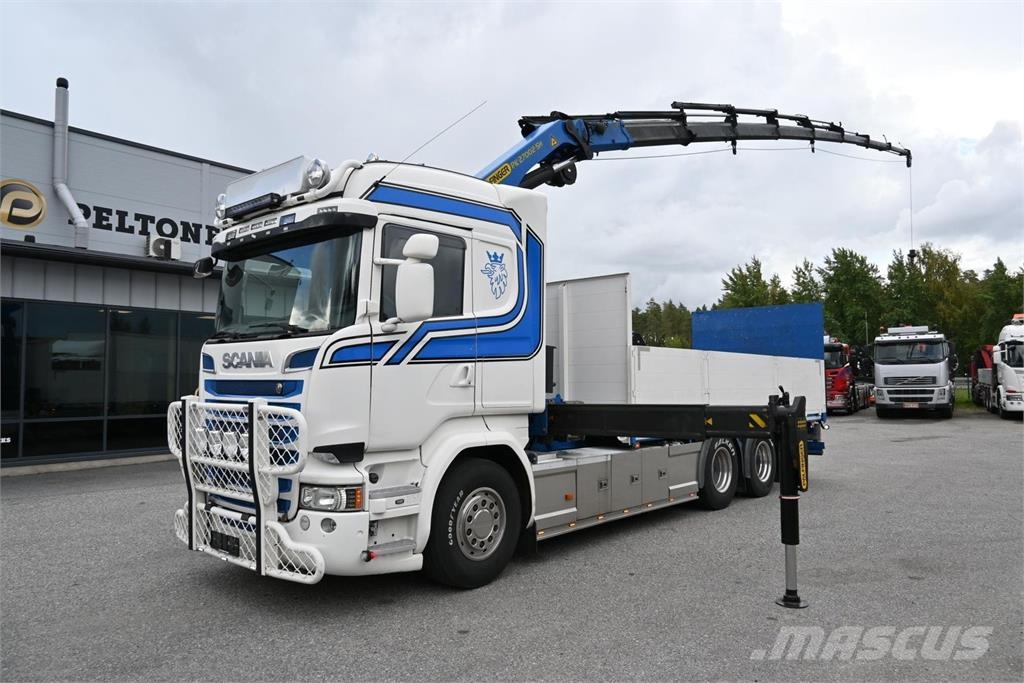 Scania R580 6x2 Palfinger Nosturiautot