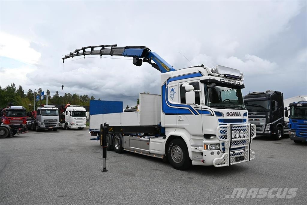 Scania R580 6x2 Palfinger Nosturiautot