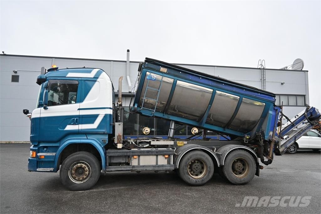 Scania R580 6x4 Sprider & ReCoDrive Camiones bañeras basculantes o volquetes