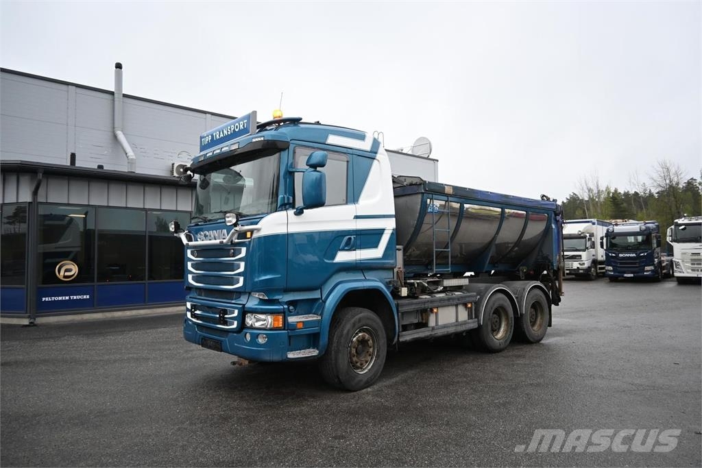 Scania R580 6x4 Sprider & ReCoDrive Camiones bañeras basculantes o volquetes