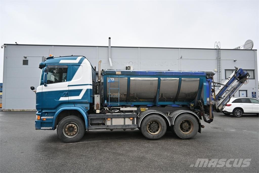 Scania R580 6x4 Sprider & ReCoDrive Camiones bañeras basculantes o volquetes