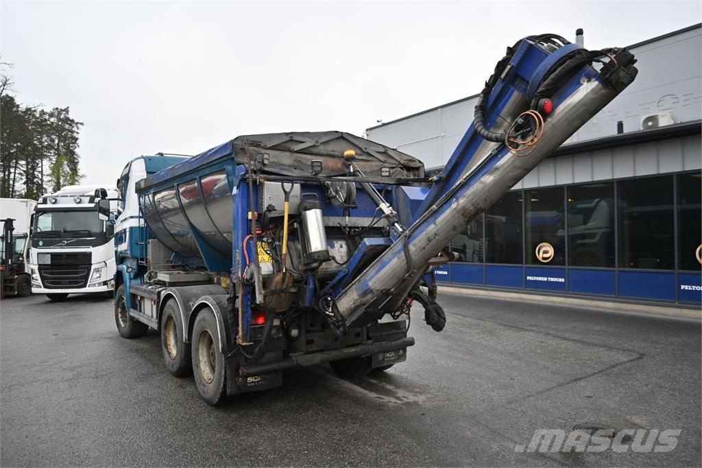 Scania R580 6x4 Sprider & ReCoDrive Camiones bañeras basculantes o volquetes
