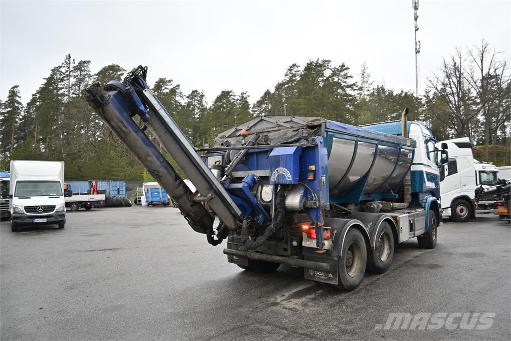 Scania R580 6x4 Sprider & ReCoDrive Camiones bañeras basculantes o volquetes