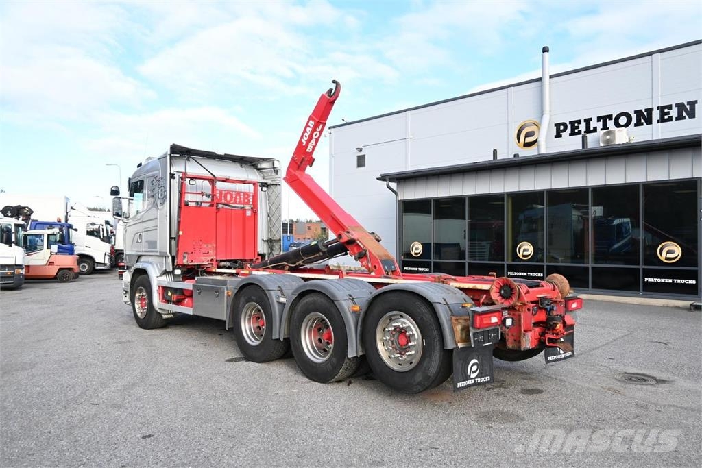 Scania R580 8x4*4 Tridem Hook lift trucks