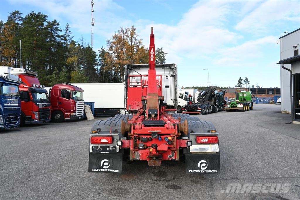 Scania R580 8x4*4 Tridem Hook lift trucks