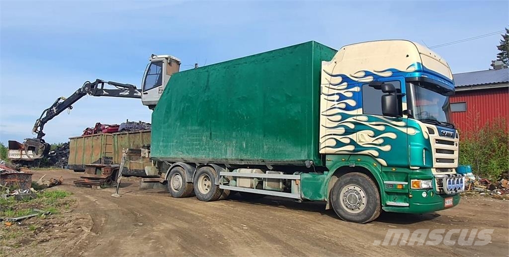 Scania R620 6X2, Kesla 2010T Materiaalinkeräysauto شاحنات أخرى