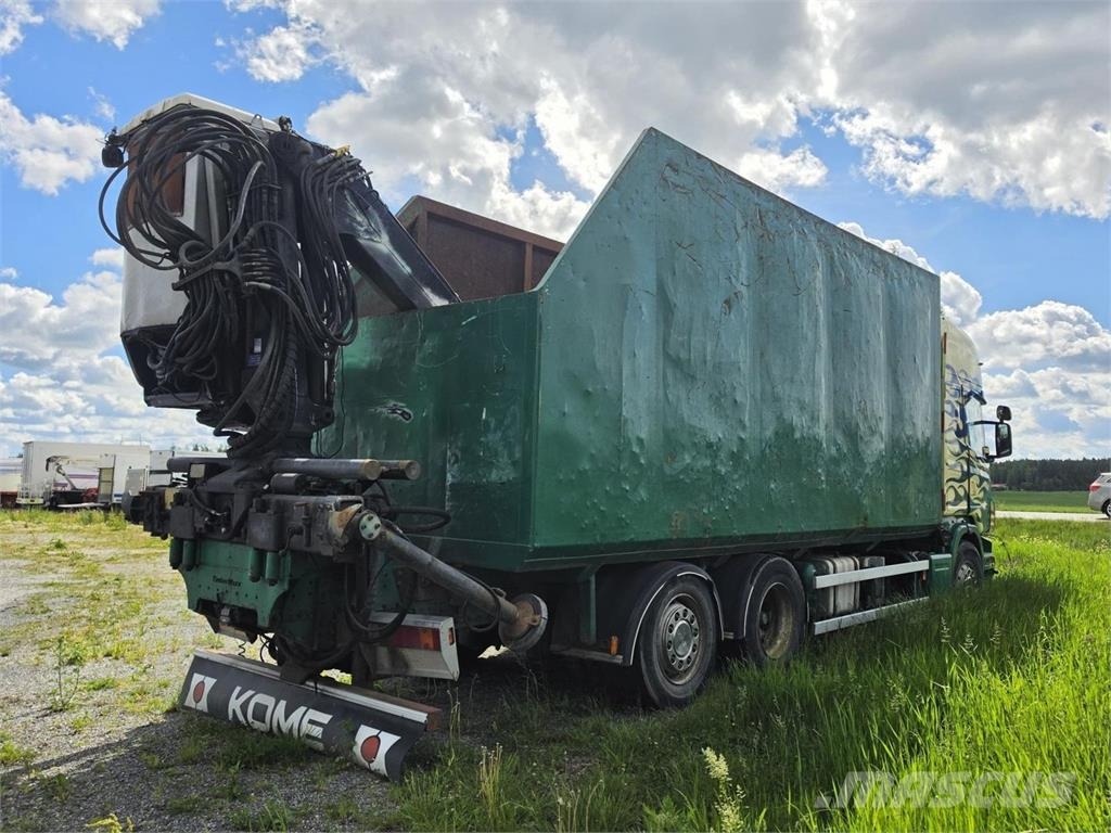 Scania R620 6X2, Kesla 2010T Materiaalinkeräysauto شاحنات أخرى
