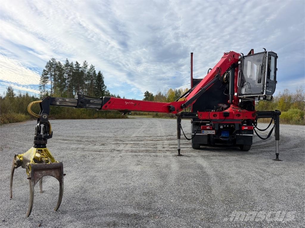 Scania R730 8x4 *Palfinger nosturi* Timber trucks