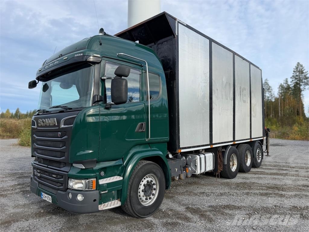 Scania R730 8x4 *Palfinger nosturi* Timber trucks