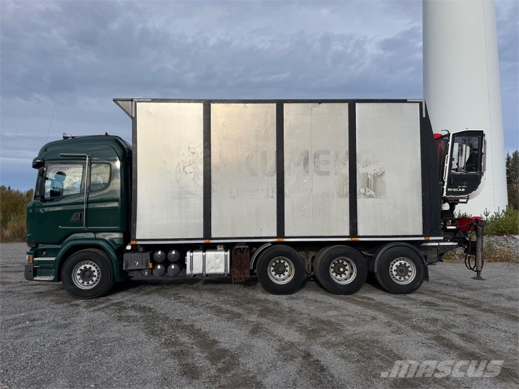 Scania R730 8x4 *Palfinger nosturi* Timber trucks