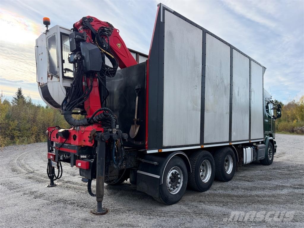 Scania R730 8x4 *Palfinger nosturi* Timber trucks