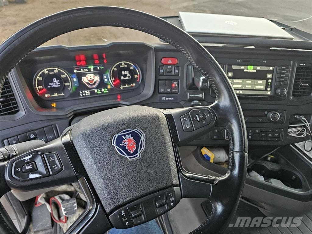 Scania R770 8X4, Kesla 2112T Timber trucks
