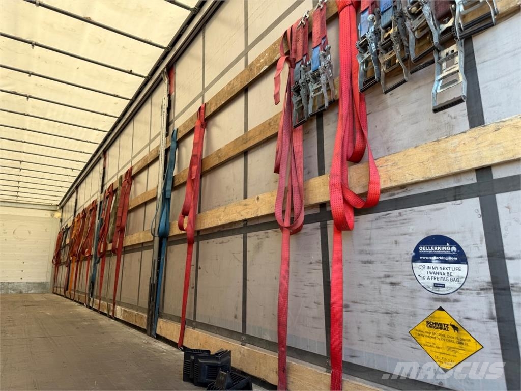 Schmitz 15tn kaula sinkitty runko Curtainsider semi-trailers