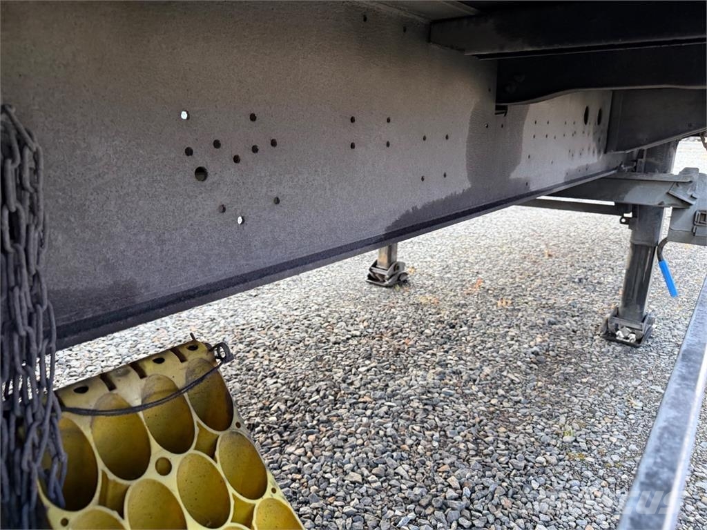 Schmitz 15tn kaula sinkitty runko Bortinių sunkvežimių priekabos su nuleidžiamais bortais