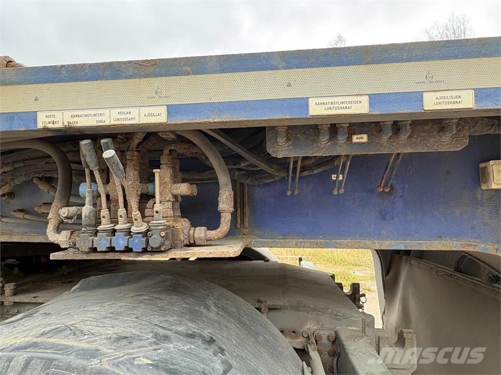 Siimet T390-56 + Volvo FH16 660 Yhdistelmä 로우 로더-세미 트레일러