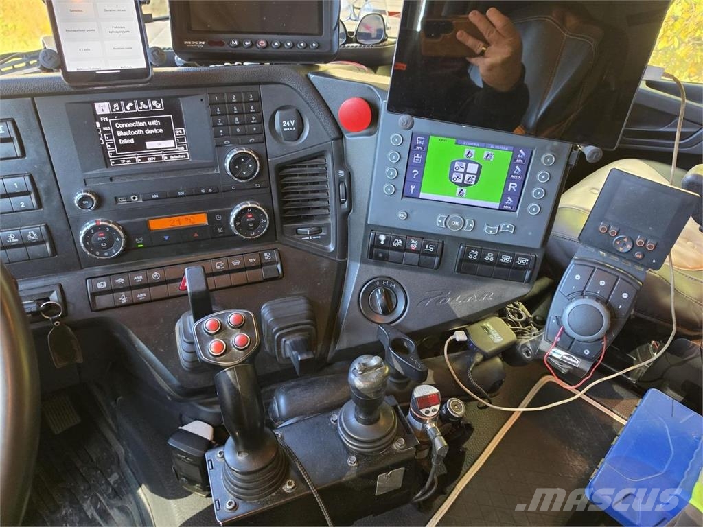Sisu CM16M 8x4 Tienhoitoauto Pilsētas atkritumvedēji