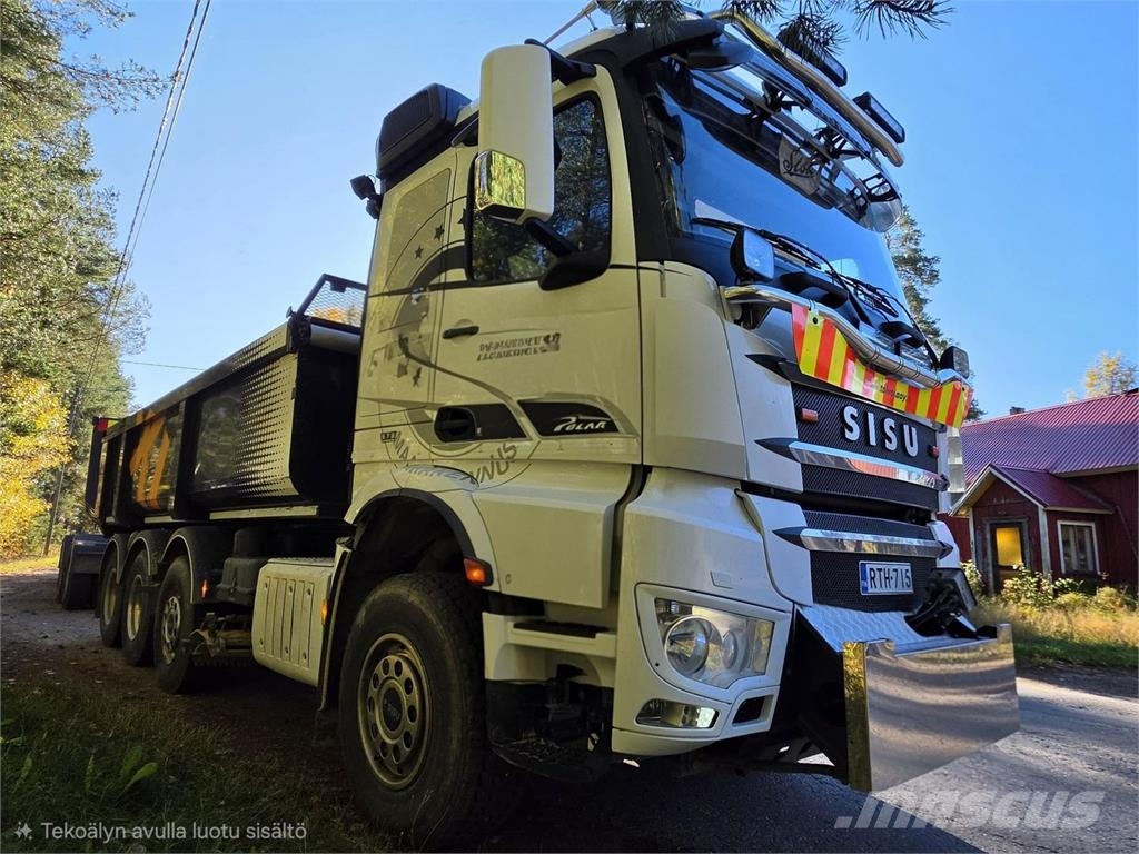 Sisu CM16M 8x4 Tienhoitoauto Pilsētas atkritumvedēji