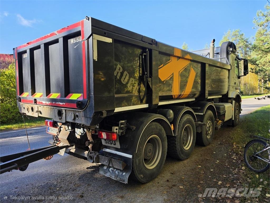 Sisu CM16M 8x4 Tienhoitoauto Pilsētas atkritumvedēji