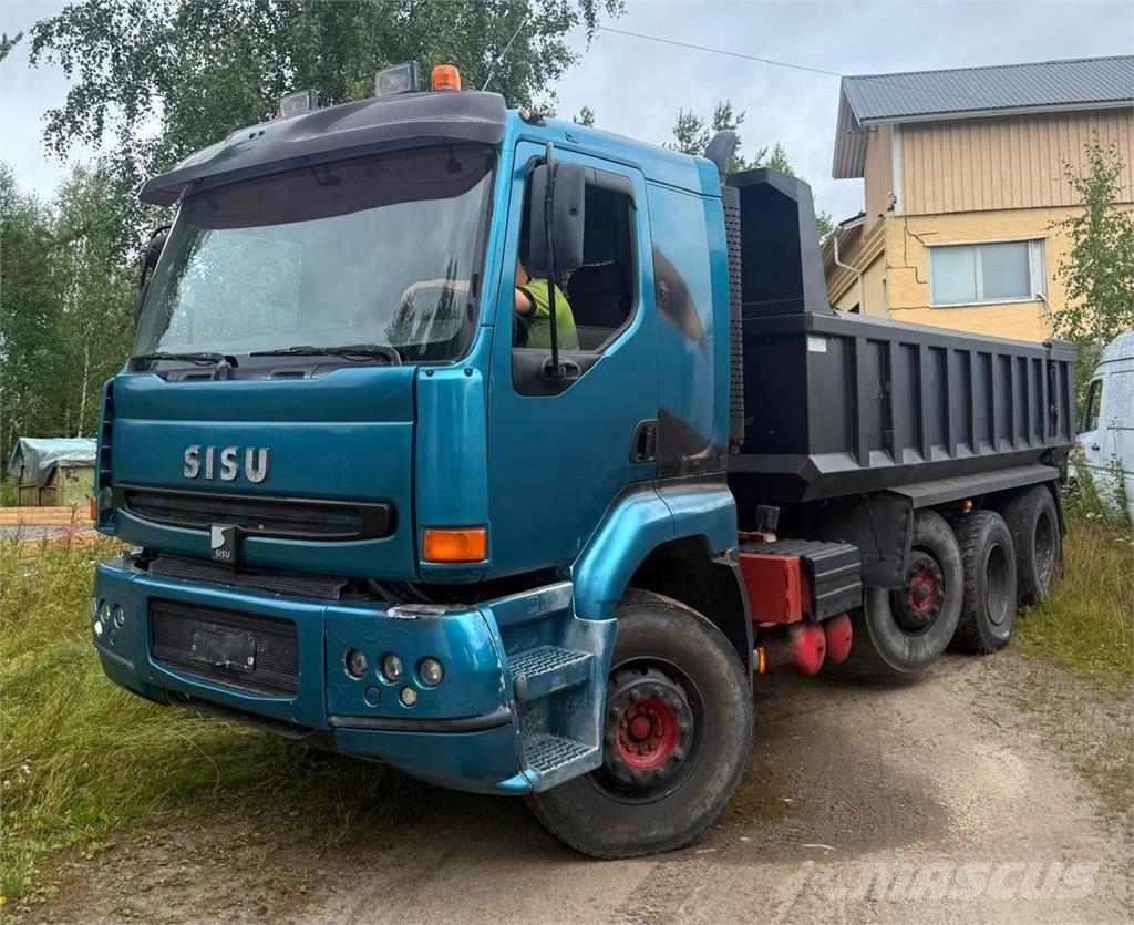 Sisu E11M 8X2 Sora-auto Bañeras basculantes usadas