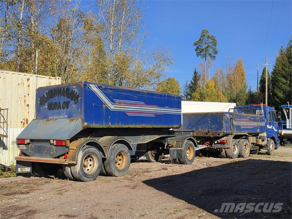 Sisu E12 480 6X4, Jyki 3-aks. Letkukasetti شاحنات قلابة