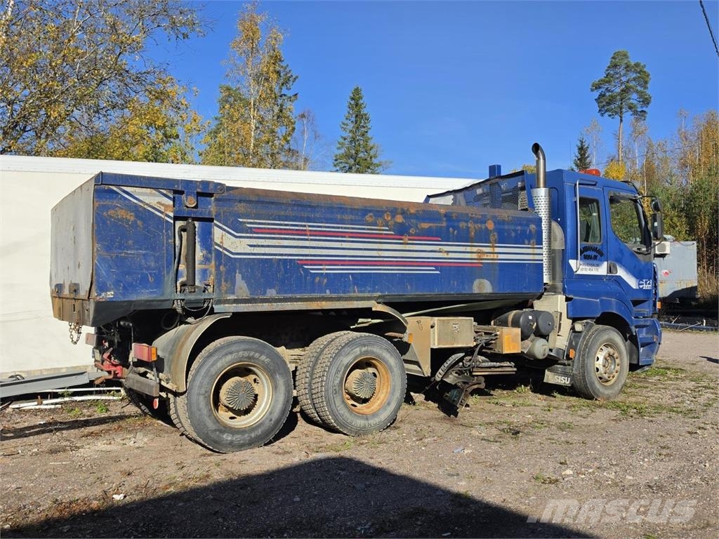 Sisu E12 480 6X4, Jyki 3-aks. Letkukasetti شاحنات قلابة