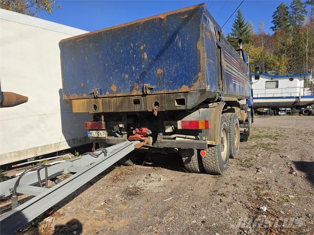 Sisu E12 480 6X4, Jyki 3-aks. Letkukasetti شاحنات قلابة