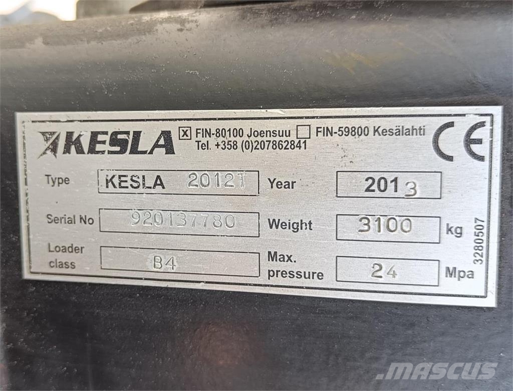 Sisu R500 10X4, Kesla 2012T Kiper kamioni