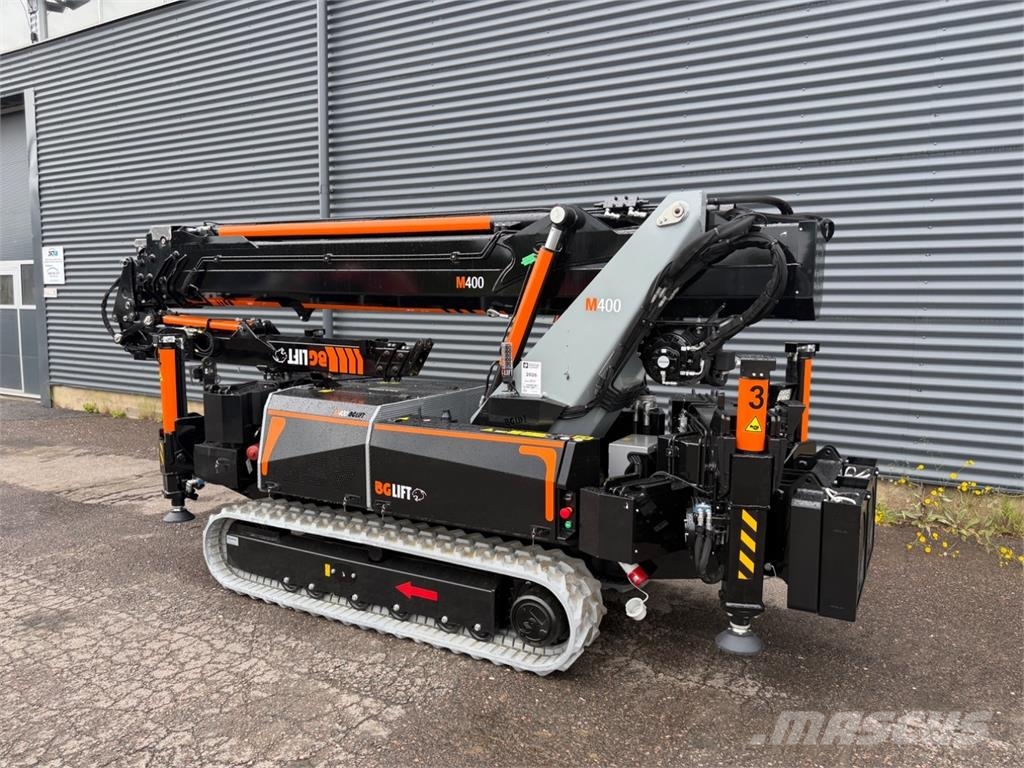 Stronga BGlift M400 Tela-alustainen mininosturi Camiones grúa