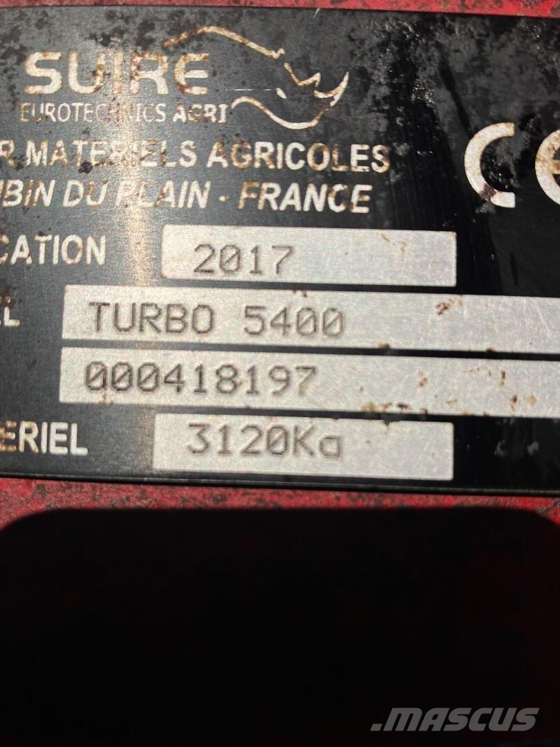 Suire Turbogyr 5400 Šienapjovės