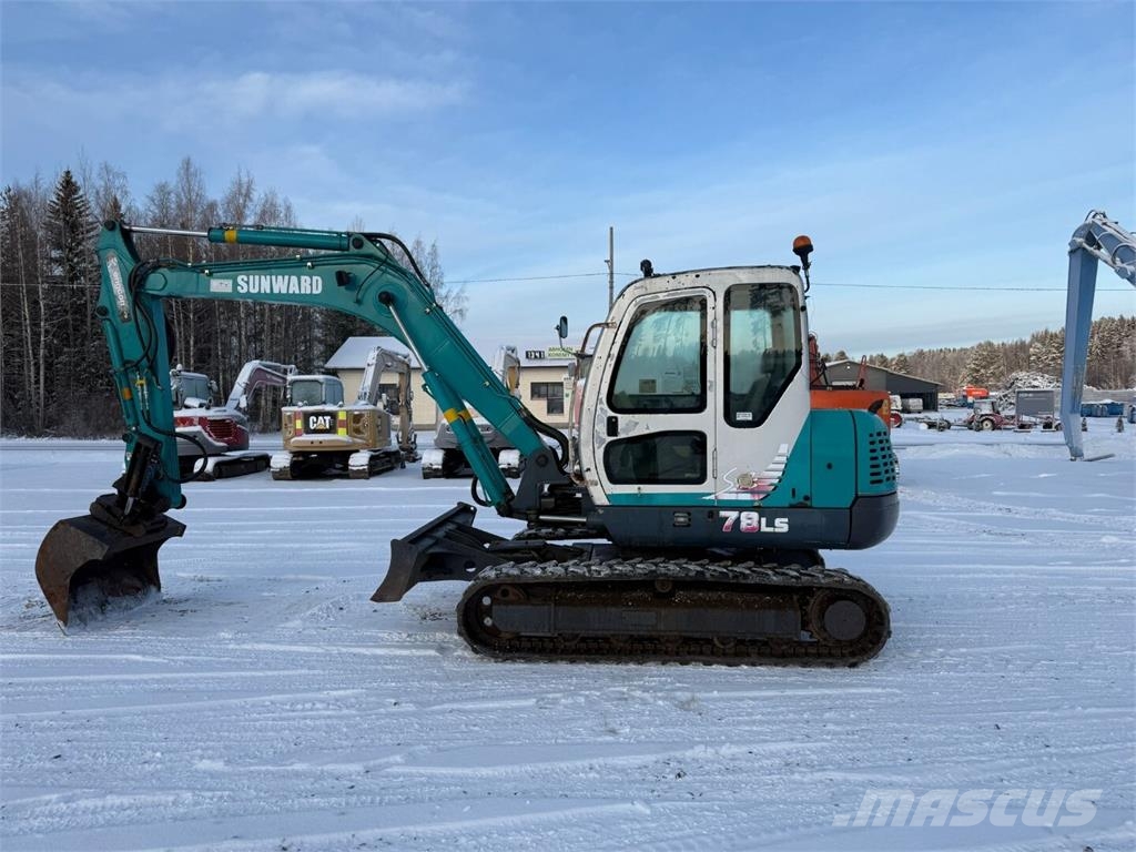 Sunward SWE 78LS Μίνι εκσκαφείς 7t - 12t