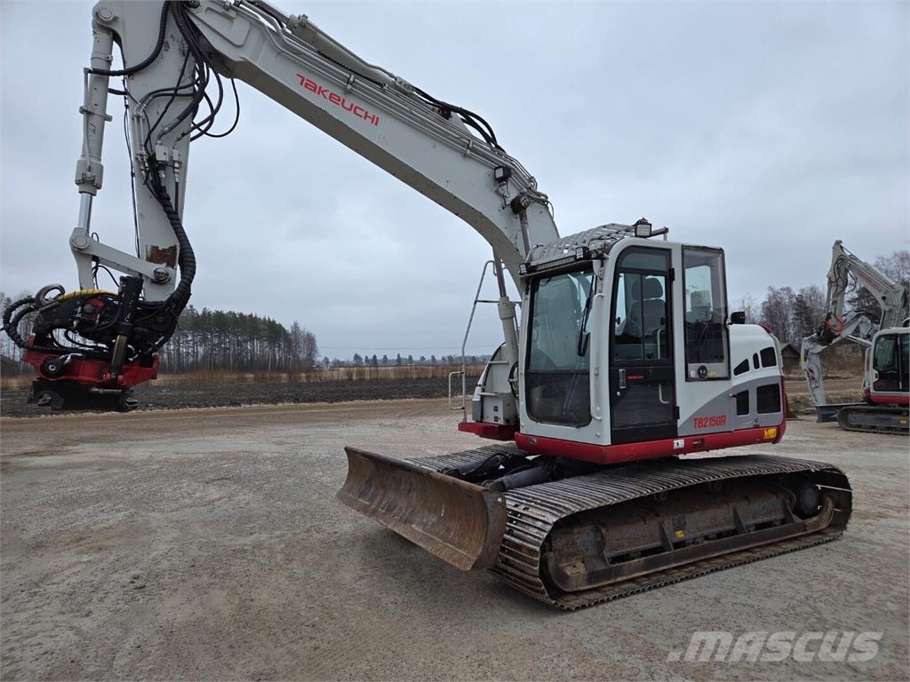 Takeuchi TB2150R 800 laput Crawler excavators