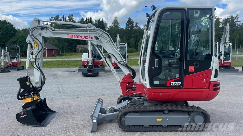 Takeuchi TB230 Engcon Εκσκαφάκι (διαβολάκι) < 7t