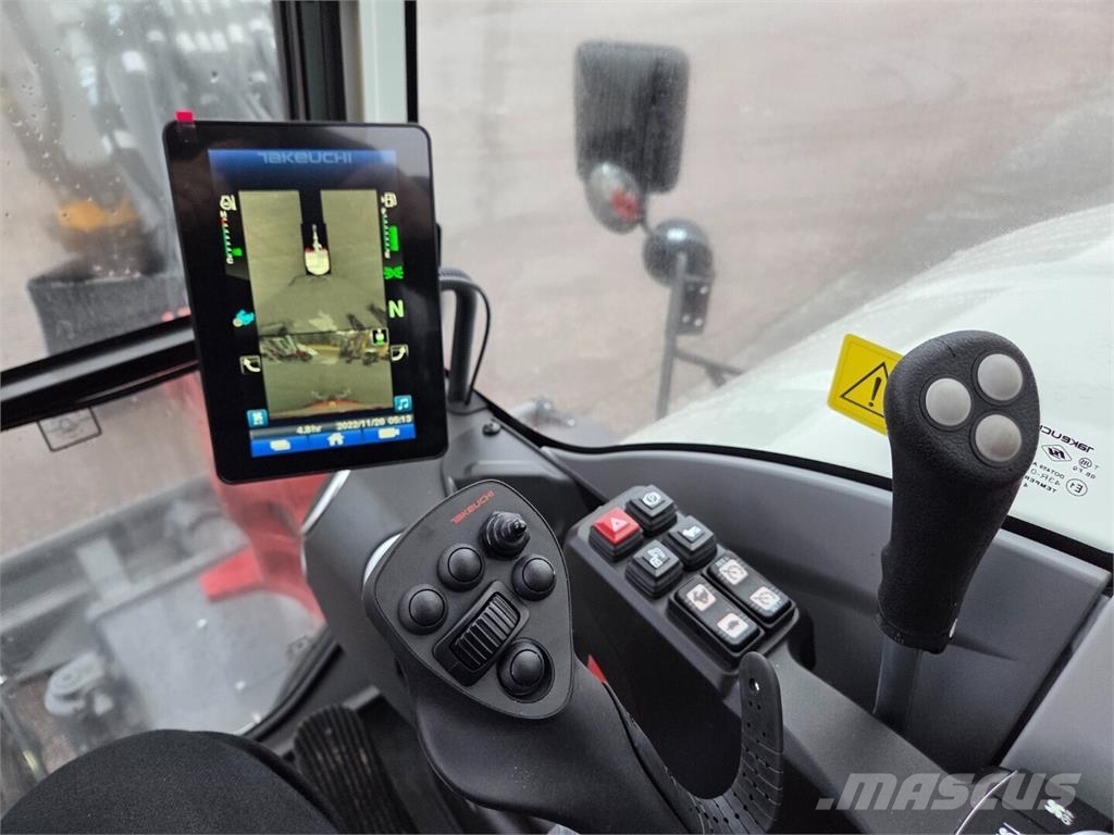 Takeuchi TB370w Lastik tekerli ekskavatörler